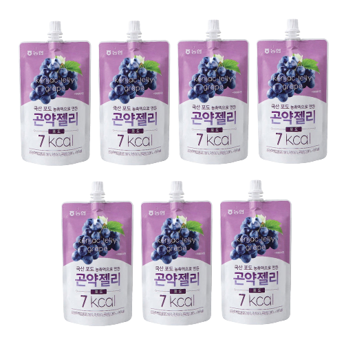 NH – BEVANDA GELATINA DI KONJAC IPOCALORICA GUSTO UVA – 150 ML X 7