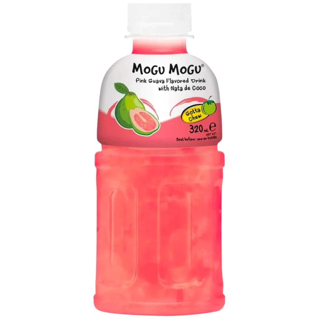 MOGU MOGU ALLA GUAVA ROSA CON NATA DI COCO 320 ml