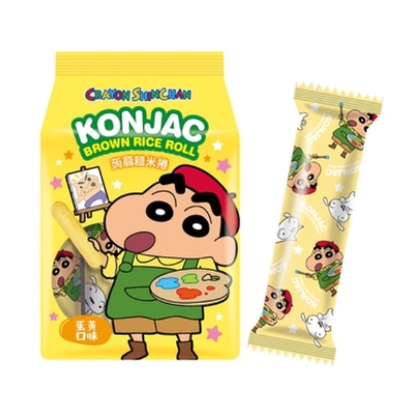 CRAYON SHINCHAN ROTOLO DI RISO INTEGRALE KONJAC GUSTO UOVO SALATO 130G