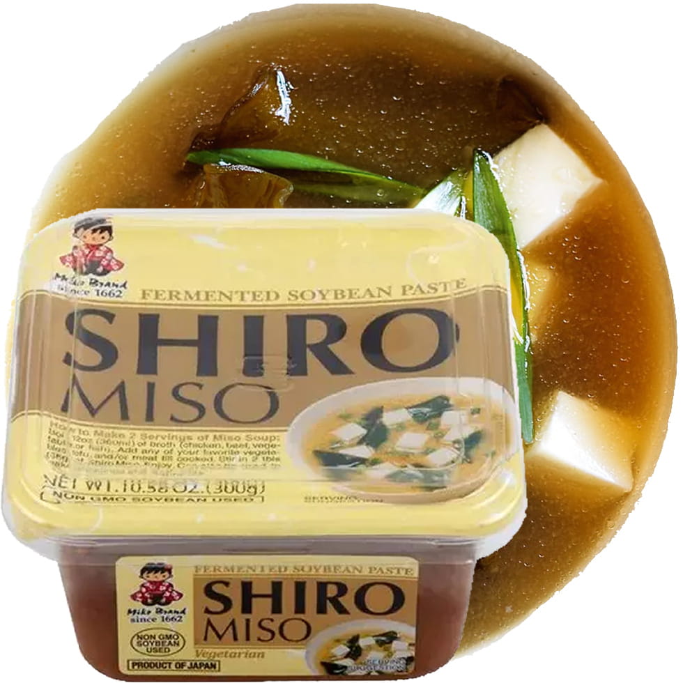 MIKO BRAND – PASTA DI SOIA FERMENTATA SHIRO MISO – 300 G
