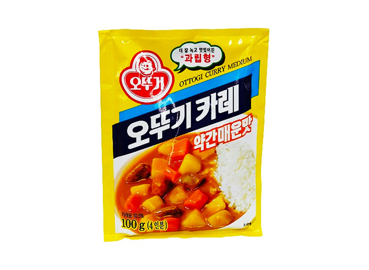 OTTOGI POLVERE DI CURRY TASTY MEDIO PICCANTE – 100 G