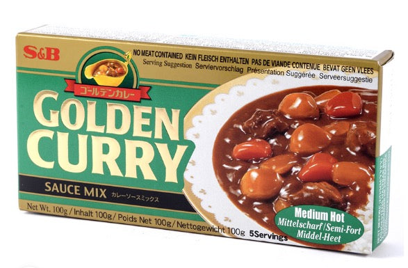 CURRY GIAPPONESE MEDIAMENTE PICCANTE 220 G