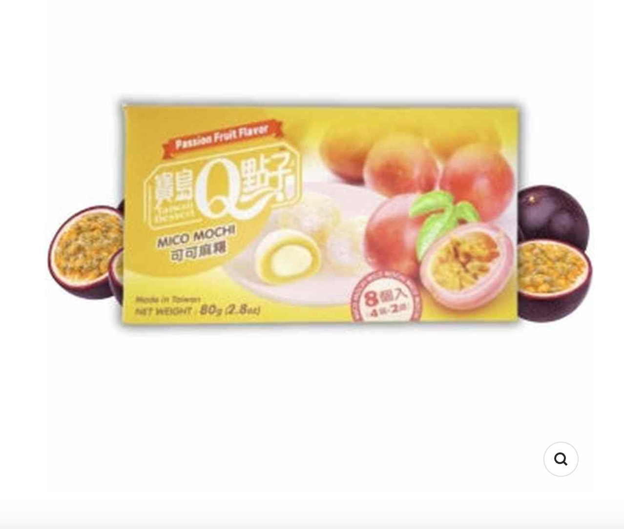 TAIWAN DESSERT - MINI MOCHI AL PASSION FRUIT - 80 G