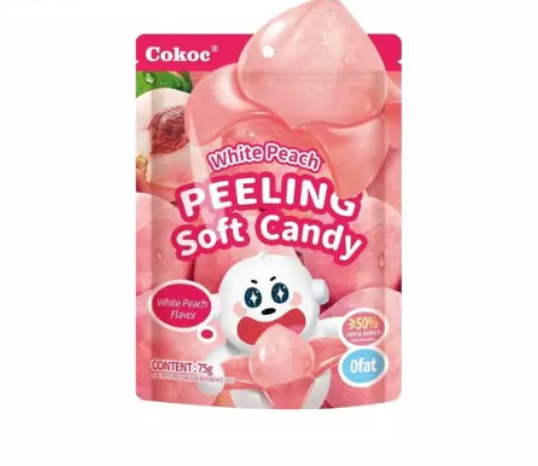 COKOC - CARAMELLE GOMMOSE SBUCCIABILI AL GUSTO PESCA - 75 G