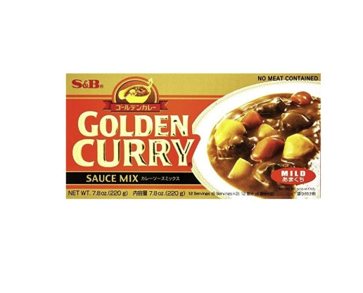 S&B – PREPARATO PER CURRY GIAPPONESE IN DADO LIGHT – 220 G