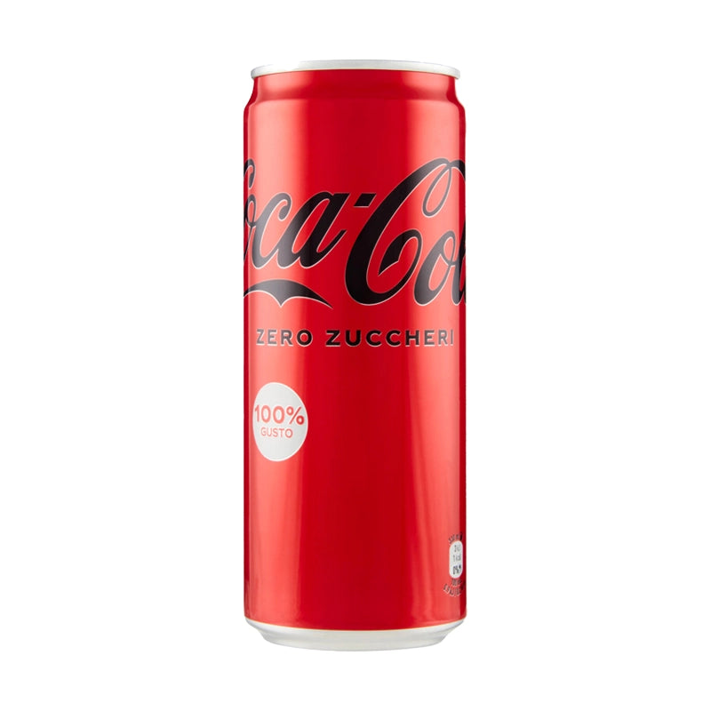 COCA-COLA ZERO IN LATTINA – 330 ML