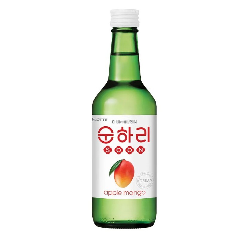 SOJU COREANO CHUM CHURUM AL GUSTO DI MANGO 360 ML