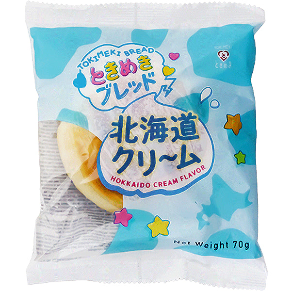 PANE DOLCE GIAPPONESE MORBIDO AL GUSTO CREMA DI HOKKAIDO 70G