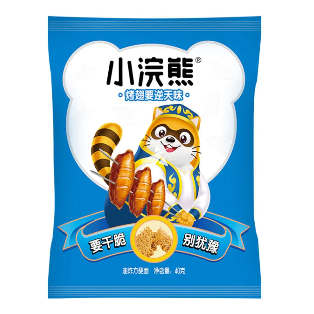 SNACK DI RAMEN CROCCANTI AL BBQ 40G