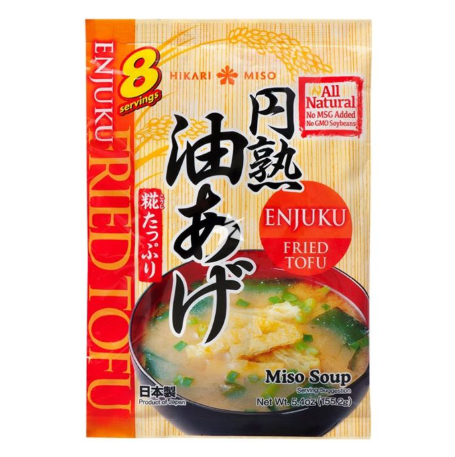ZUPPA ENJUKU KOJI MISO CON TOFU 8 PRATICHE PORZIONI PRONTE IN UN MINUTO 155G
