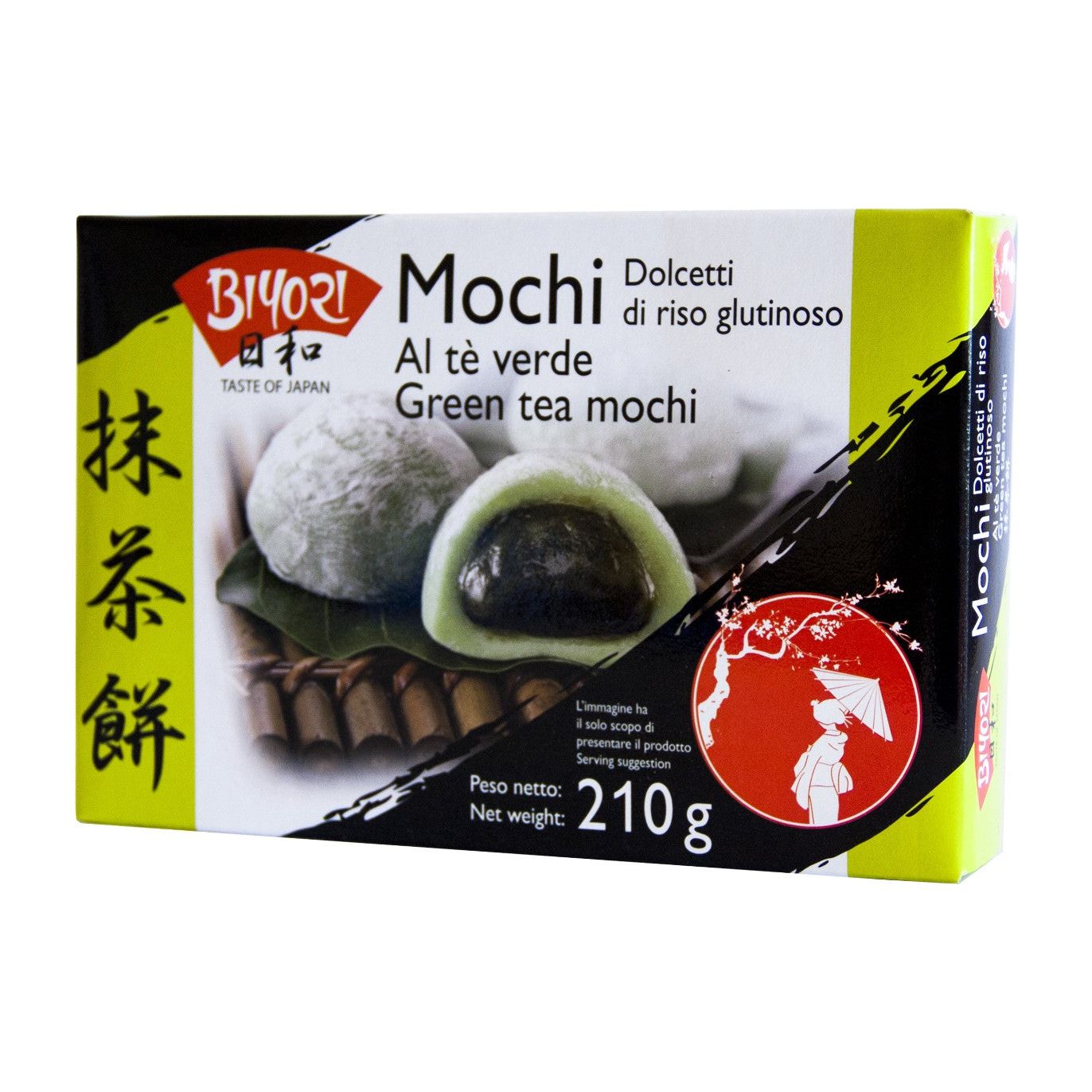 MOCHI GIAPPONESI AL TÈ MATCHA BIYORI - 210G