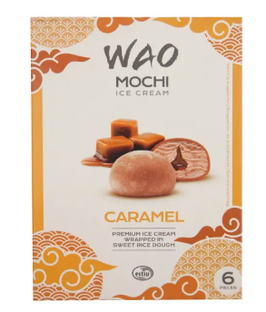WAO- MOCHI GELATO AL CARAMELLO - 210 GR