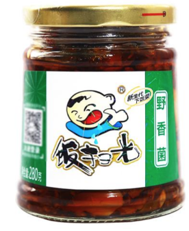 CONSERVA DI FUNGHI SHIITAKE PICCANTI 280G