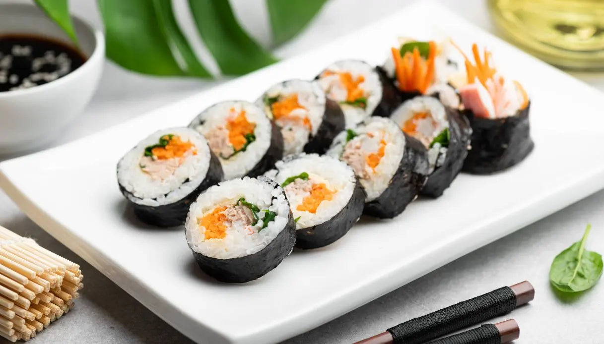 Kimbap coreano al tonno, la ricetta fresca e deliziosa perfetta per ogni stagione Mood Market