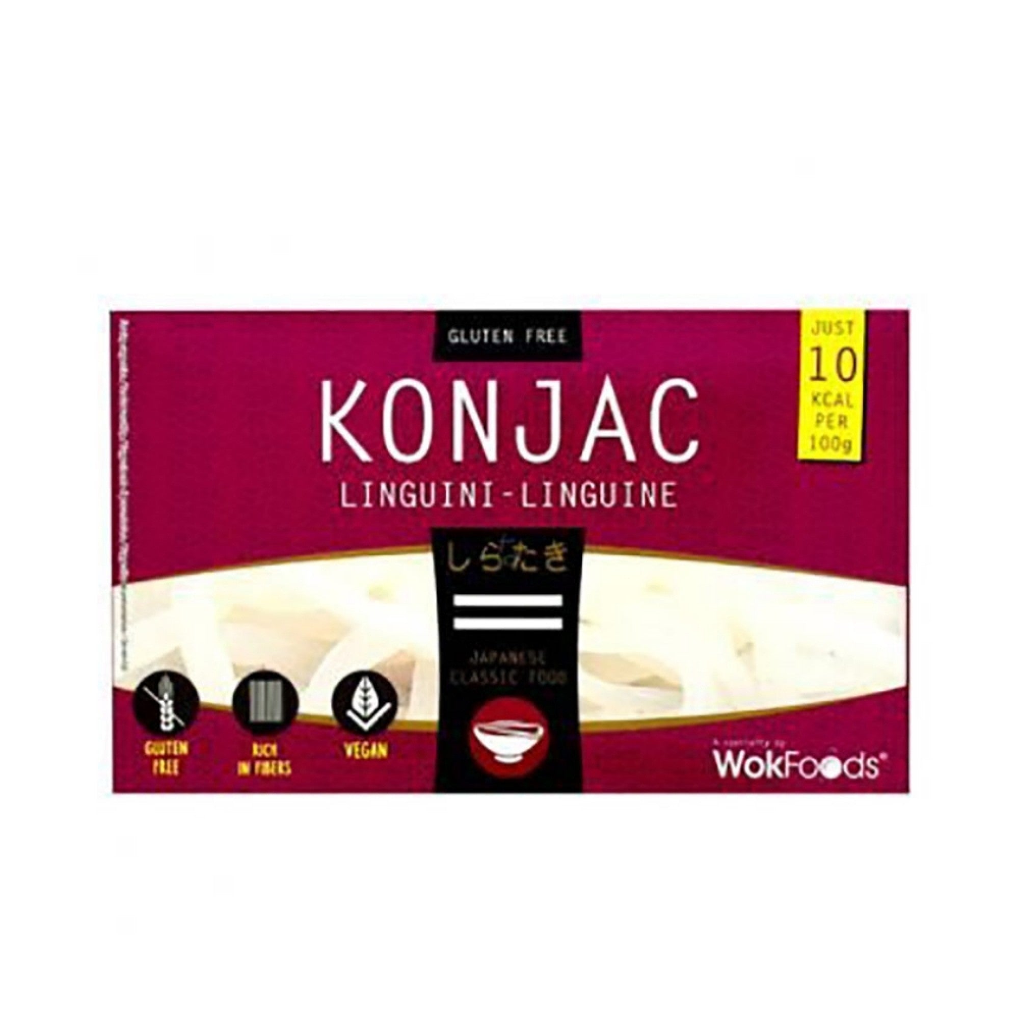 WOKFOODS – LINGUINE KONJAC GLUTEN FREE – 350 G