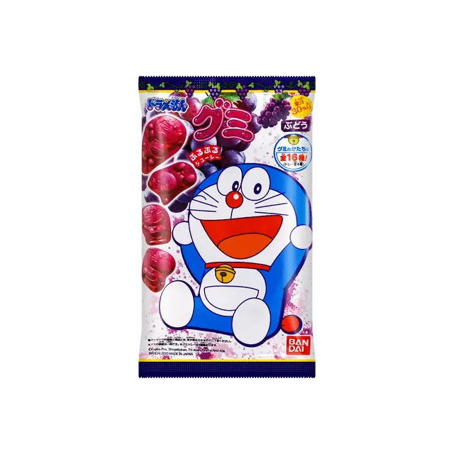 BANDAI – CARAMELLE GOMMOSE DORAEMON AL GUSTO UVA – 50 G HANJO