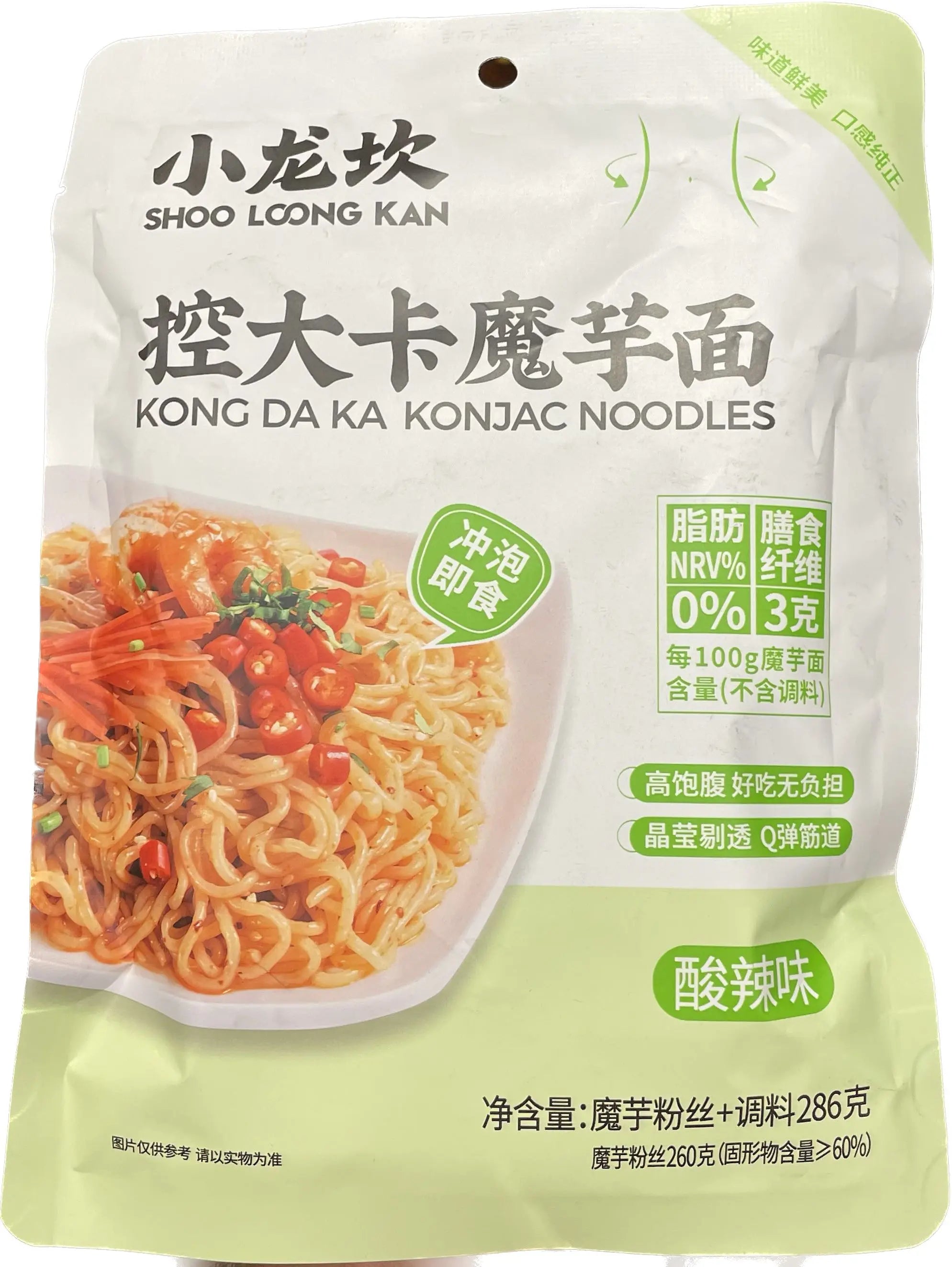 SPAGHETTI DI KONJAC AGROPICCANTI 286 GR 鑫乐