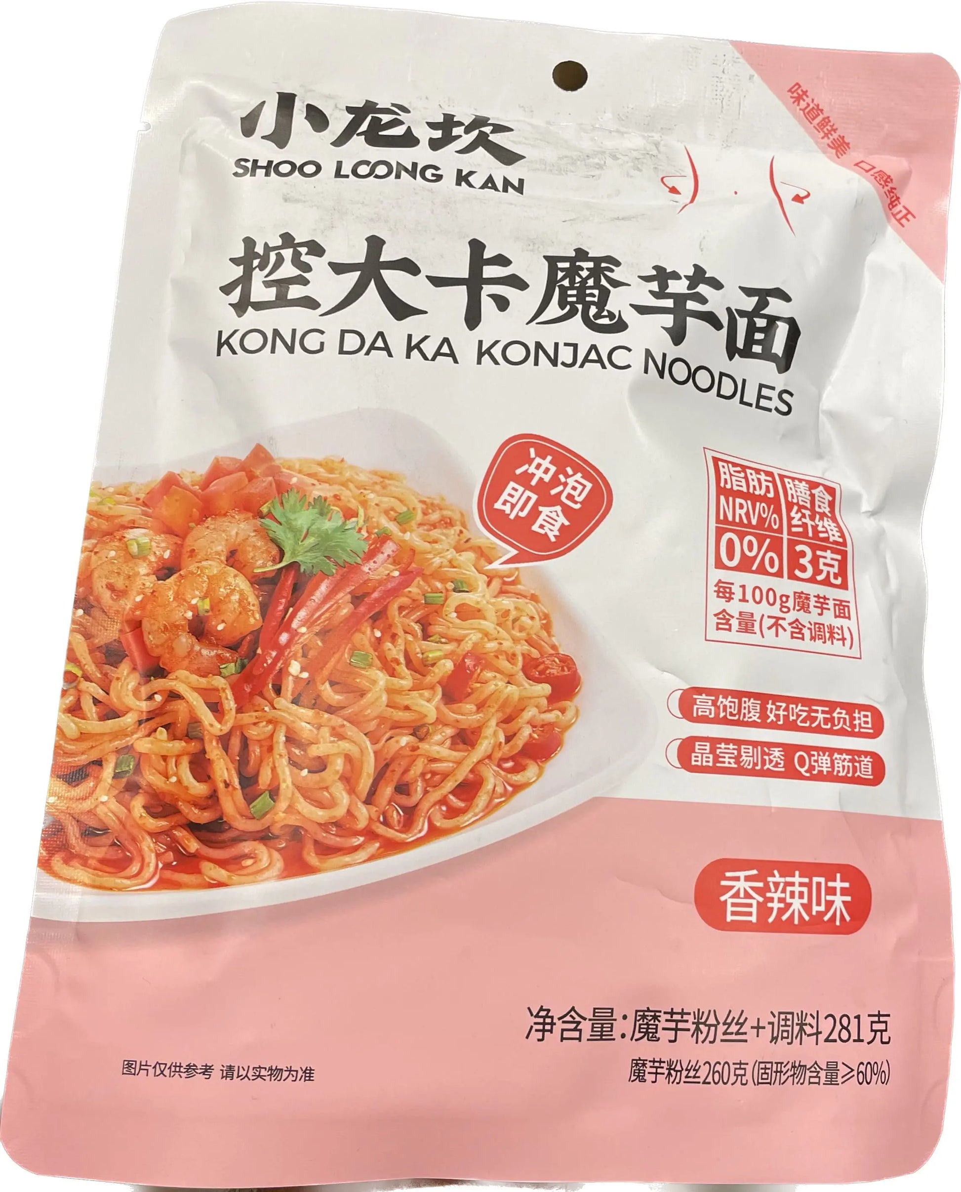 SPAGHETTI DI KONJAC PICCANTI 281 GR 赢乐