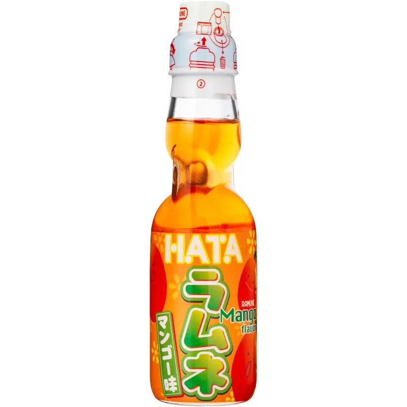 RAMUNE SODA GIAPPONESE GUSTO MANGO 200ml-HATA HATA