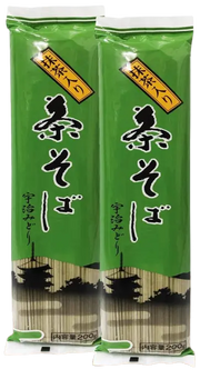 KANESU SEIMEN – SPAGHETTI DI GRANO SARACENO E MATCHA – 200 G ATARIYA