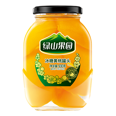 PESCA GIALLA SCIROPPATA - 930 GR