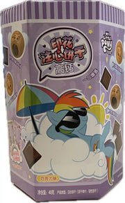 TIANLE - BISCOTTI MY LITTLE PONY RAINBOW DASH GUSTO E RIPIENO DI CIOCCOLATO CON SORPRESA 40G tianle