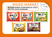 NISSIN Instant Ramen Mix 5 Stück – Zufällige Geschmacksrichtungen 5 x 100 g