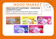 Mochi – Japanische Fruchtsüßigkeiten – 5 zufällige Geschmacksrichtungen