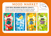 CAFE REAL BEVANDA IN BUSTA ASSORTITA 230ML X 4 – WATERMELON ADE, BLUE LEMON ADE, MANGO ADE E SHINE MUSCAT ADE