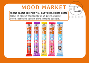 WANT WANT ICE POP GUSTO RANDOM 78ML ×5 – GHIACCIOLI LIQUIDI DA CONGELARE