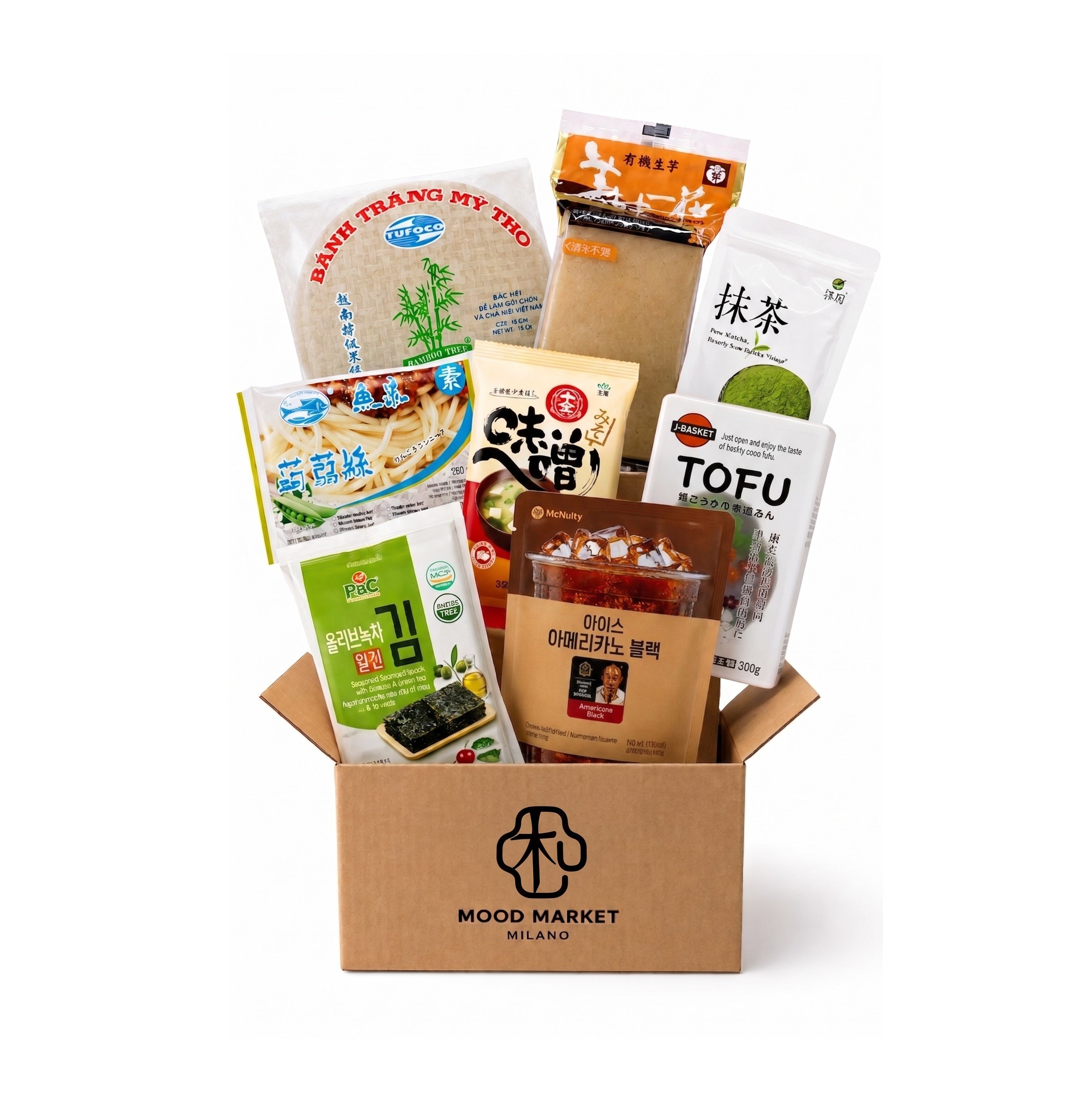 Box healthy asiatica – selezione di superfood e specialità ipocaloriche Mood Market
