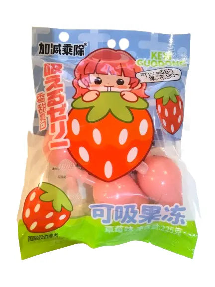 GELATINA ALLA FRAGOLA – 225 G 一统