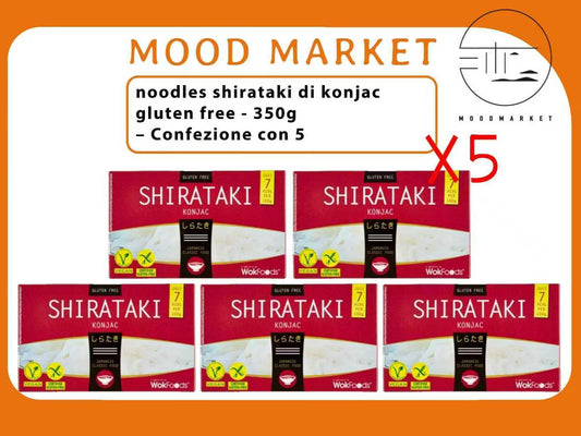 SPAGHETTI DI KONJAC SENZA GLUTINE - 5x350g