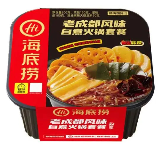 HDL – HOT POT ISTANTANEO AL MAIALE PICCANTE – 400 G 鑫乐