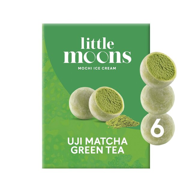 LITTLE MOONS - mochi gelato senza glutine al gusto di matcha - 192g(PRODOTTO SURGELATO SPEDIZIONE SOLO MILANO)
