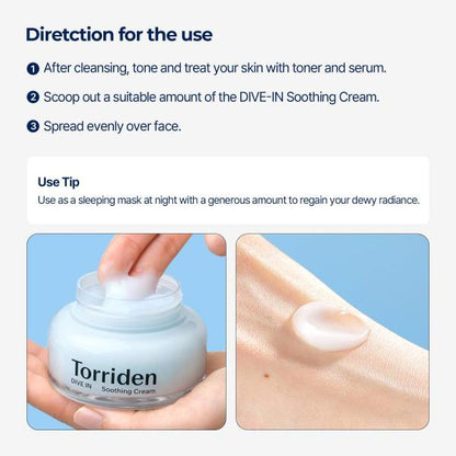 TORRIDEN DIVE IN SOOTHING CREAM 100ML