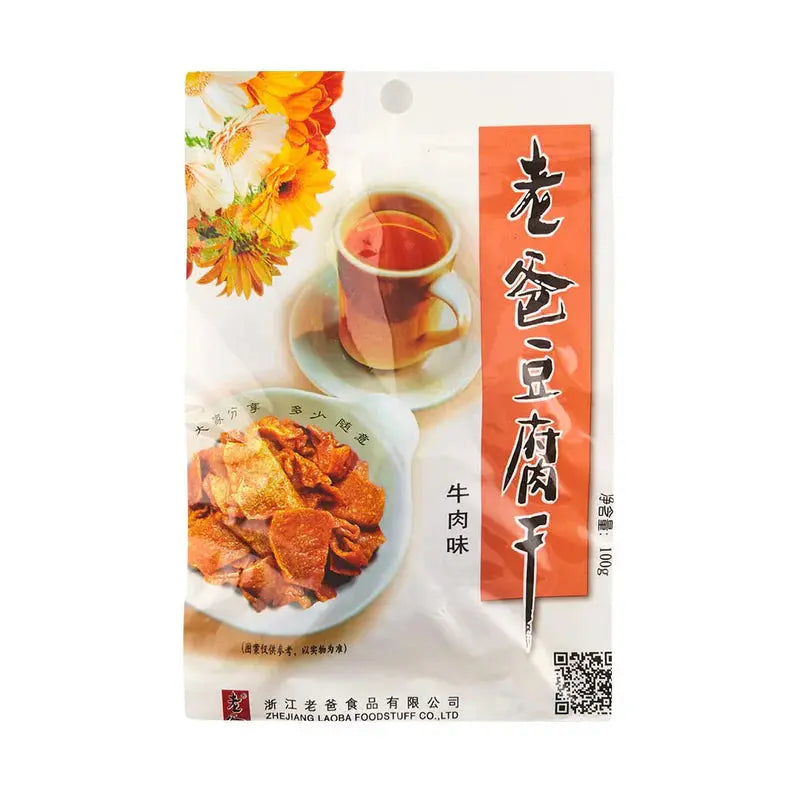 LAOBA – SNACK DI TOFU FERMENTATO AL MANZO – 100 G Mood Market