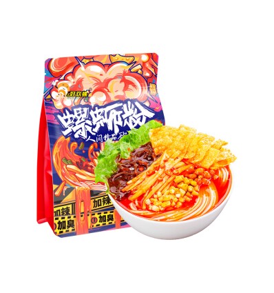 Fertige Spaghetti mit scharfer Schneckensuppe – 400 g