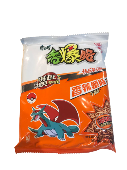 SNACK DI RAMEN AL GUSTO GRANCHIO PICCANTE – 33 G