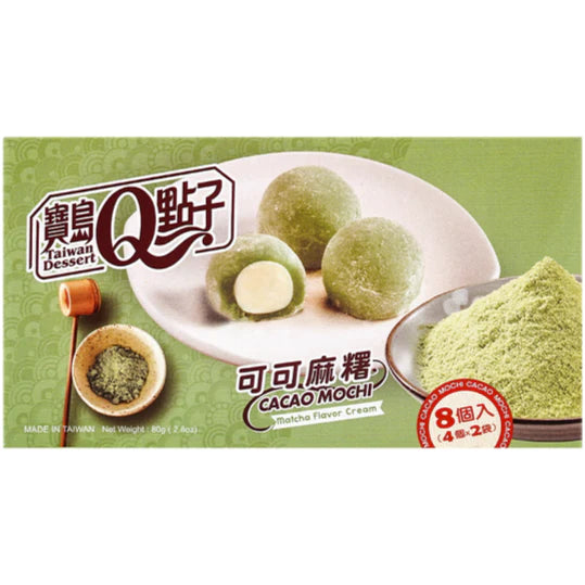 TAIWAN DESSERT - MINI MOCHI AL GUSTO MATCHA - 80 G