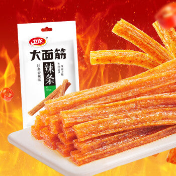 WEILONG – BIG LATIAO SNACK DI FRUMENTO PICCANTE HALAL - 106G
