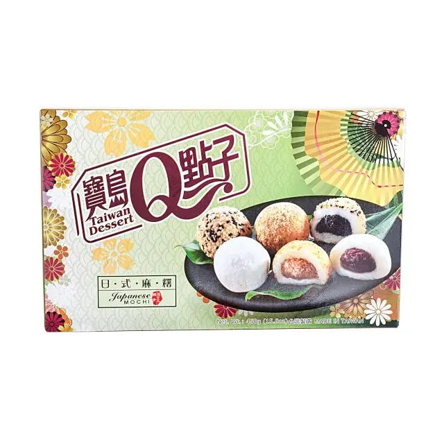 BAODAOQDIANZI- MOCHI GIAPPONESI GUSTI ASSORTITI 450G HERMAN BV