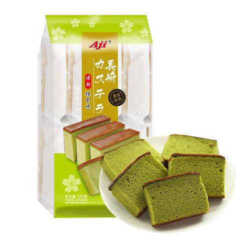 MATCHA SPONGE CAKE - 330 GR