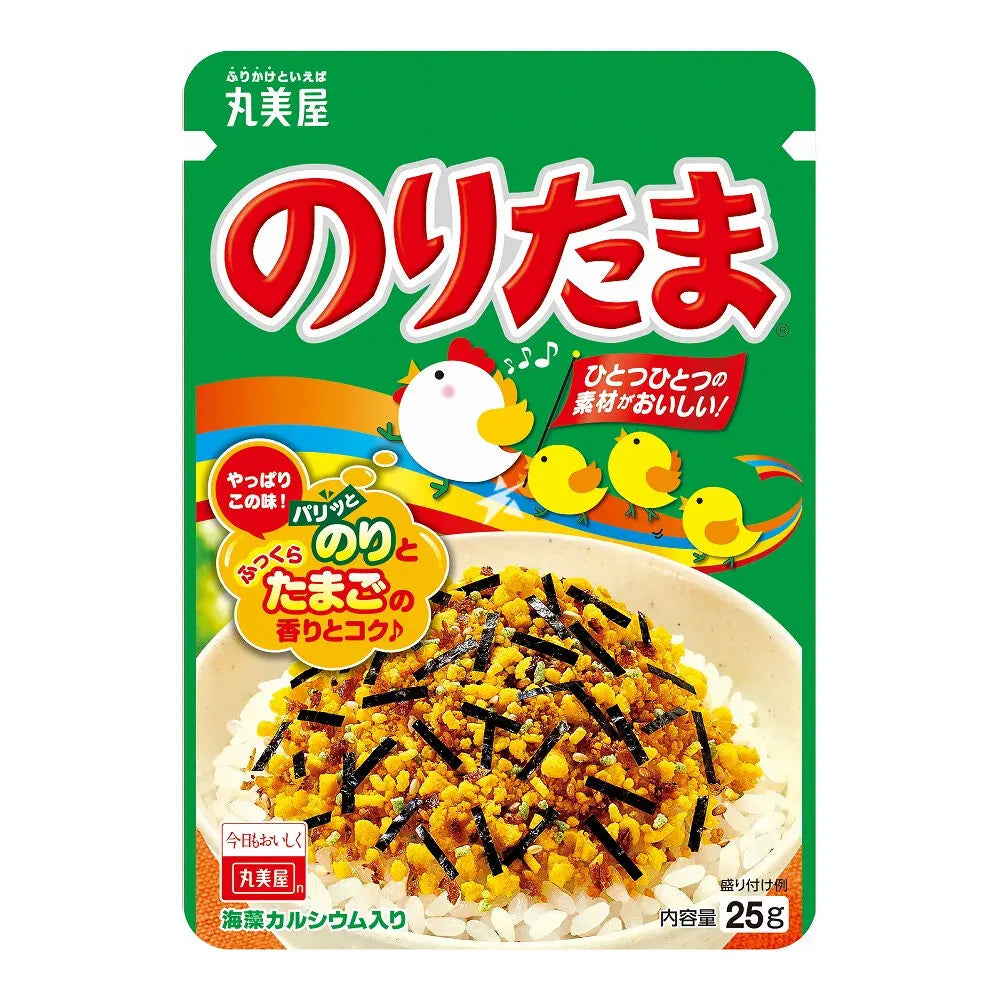 NORITAMA FURIKAKE - CONDIMENTO GIAPPONESE PER RISO ALLE ALGHE E UOVA - 25G ATARIYA