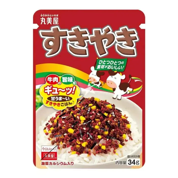MARUMIYA - FURIKAKE PER RISO AL MANZO E ALGHE - 34 G Mood Market