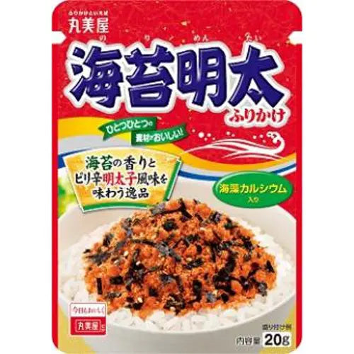 NORI MENTA FURIKAKE - CONDIMENTO GIAPPONESE PER RISO CON WAKAME E MENTAIKO - 20G ATARIYA