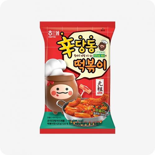 HAITAI TEOKBOKKI SNACK SALATO E PICCANTE 110G