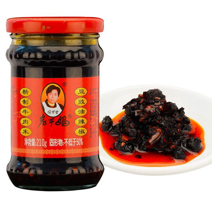 LAO GAN MA OLIO PICCANTE CON MANZO 210 GR