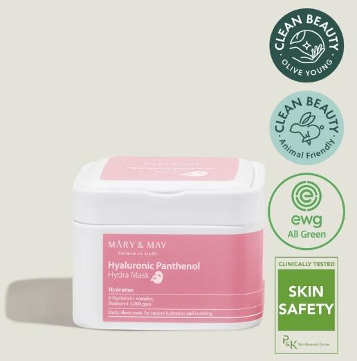 MARY & MAY HYDRA MASK  30 MASCHERE 400G Hyaluronic Panthenol