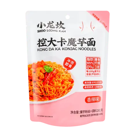 SPAGHETTI DI KONJAC PICCANTI 281G-XIAOLONGKAN 鑫乐